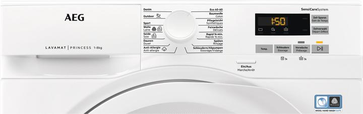 Actual product image AEG LP7260 (8 kg, Left)
