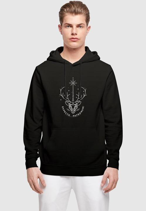 Immagine prodotto Absolute Cult Harry Potter - Felpa con cappuccio Expecto Patronum Basic - 114943 (L)