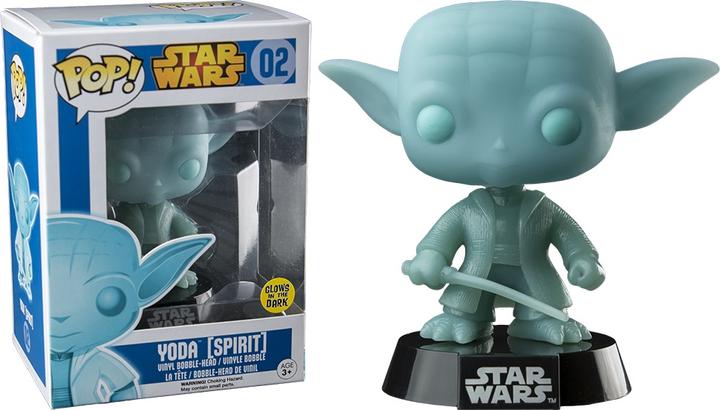 Actual product image Funko Star Wars: Spirit Yoda Glow in The Dark