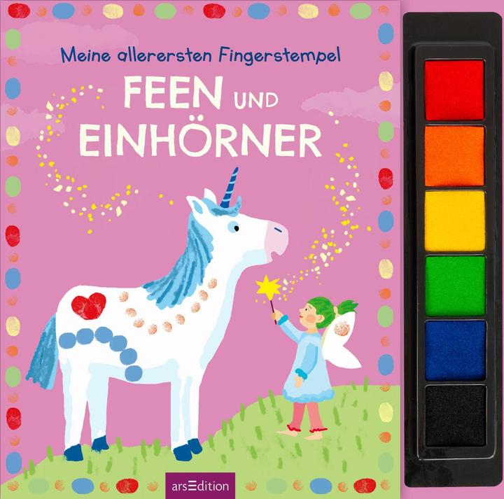 Immagine prodotto Meine allerersten Fingerstempel Feen und Einhörner