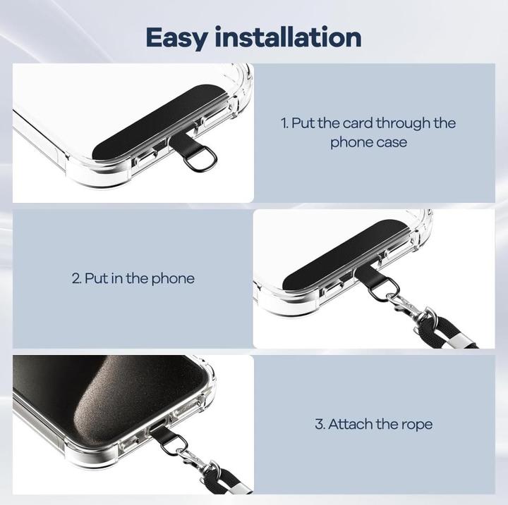 Immagine prodotto Screenguard Universal Necklace Handykette für Smartphone Hüllen