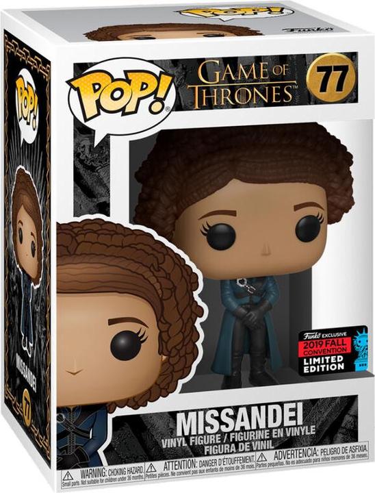 Actual product image Funko Television: Game Of Thrones - Missandei (Limited Edition) - 77 /40353/