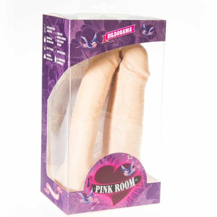Produktbild Pink Room ARTHUS REALISTIC DOUBLE DILDO FLESH 17CM/15.5CM