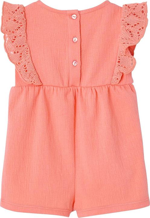 Produktbild Vertbaudet Mädchen Baby Overall mit gehäkeltem Oberteil (104)