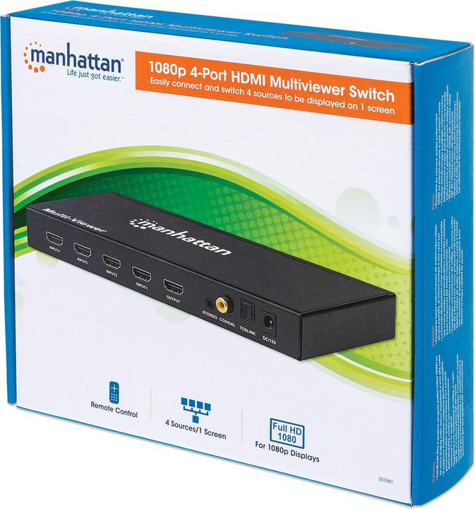 Actual product image Manhattan Multiviewer Switch