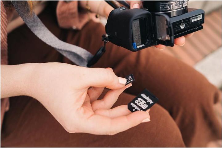 Actual product image Verbatim MicroSDXC Class 10 UHS-I with adapter (256 GB, microSDXC, U1, UHS-I)
