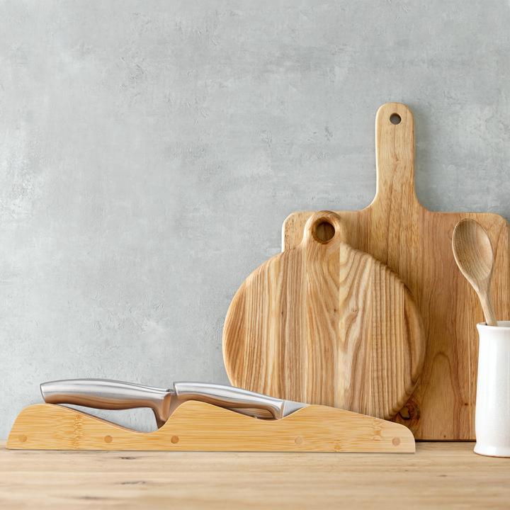 Actual product image Relaxdays Knife block