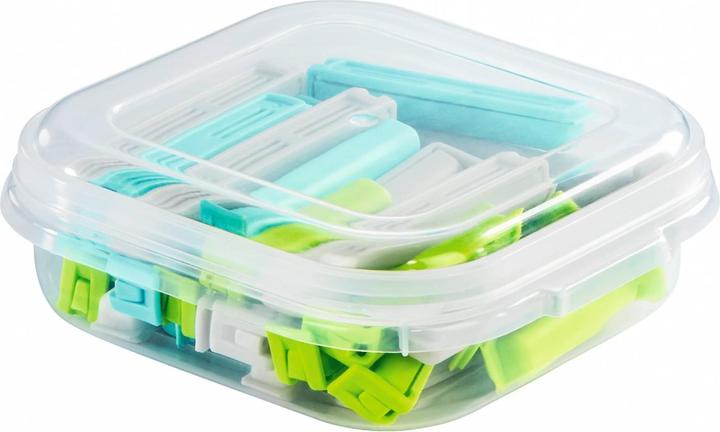 Actual product image Xavax kitchen gadget locking clip set with practical storage box (30 x)