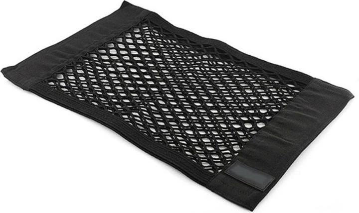Image du produit Techsuit - Car Organizer (CO-N2) - Storage Net with Pocket for Trunk, 56 x 25cm - Black