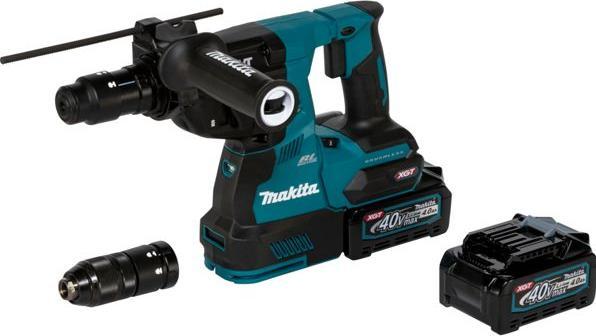 Actual product image Makita 40V Battery combi hammer SDS+ HR004GM201 (Rechargeable battery operated)