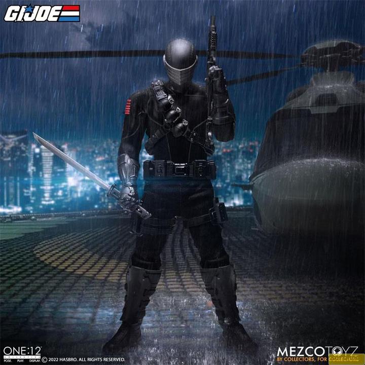 Produktbild Mezco Toys G.I. Joe figurine 1/12 Snake Eyes Deluxe Edition 17 cm