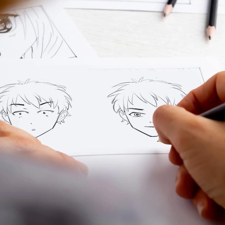 Produktbild SimplePaper Manga zeichnen lernen für Anfänger & Fortgeschrittene (Deutsch, SimplePaper, K & W Verlag, Knecht & Walde GbR, 2022)