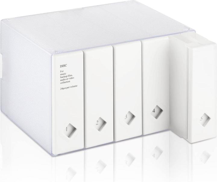 Image du produit AhfuLife Boîtes de rangement pour CD|DVD|Blu-ray