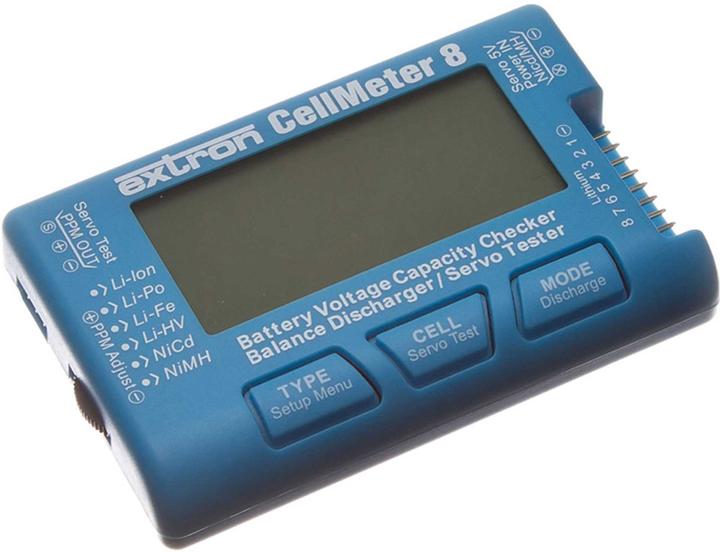 Produktbild Extron Modellbau Battery Checker CellMeter 8 St