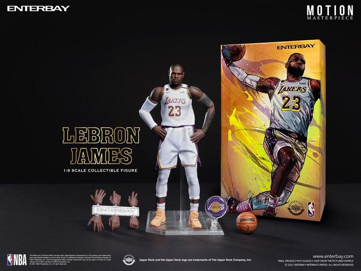Produktbild Enterbay NBA Collection figurine Motion Masterpiece 1/9 LeBron James (LA Lakers) 23 cm