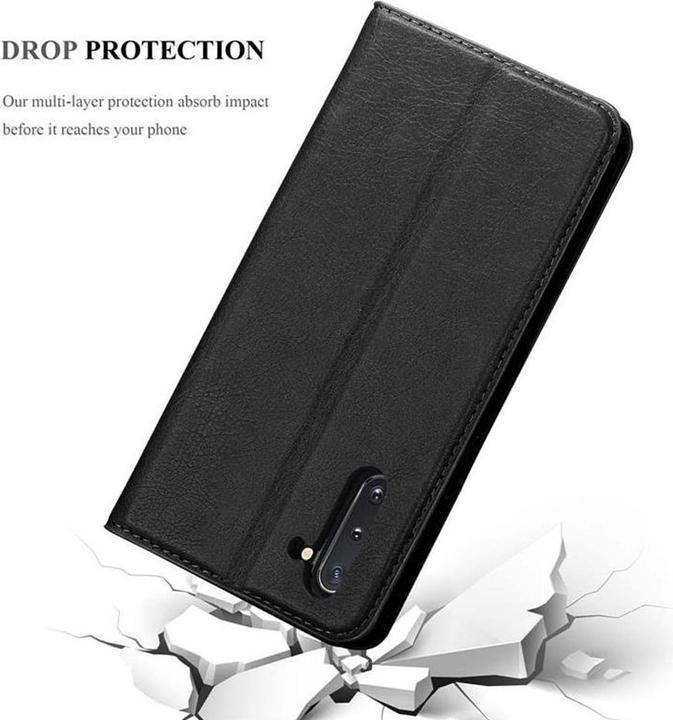 Actual product image Cadorabo Book Invisible Magnet Cover (Samsung Galaxy Note 10)