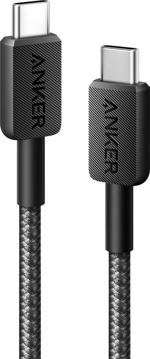 Actual product image Anker Cable 322 USB-C do USB-C 0.9m czarny (0.90 m, USB 3.2 Gen 2)