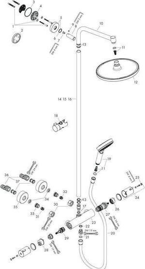 Actual product image hansgrohe Crometta S