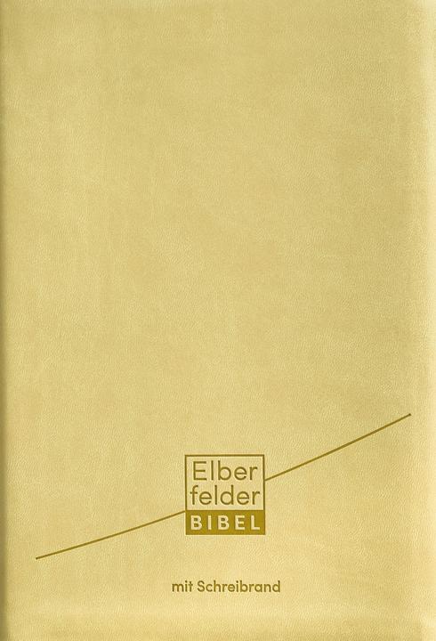 Produktbild Elberfelder Bibel - mit Schreibrand, Kunstleder (Deutsch, 2021)