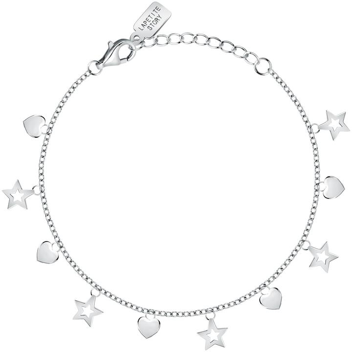La Petite Story Playful silver bracelet with pendants Silver LPS05AWV14 (16 cm, Emaille, 925er Silber)