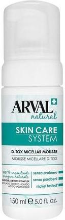 Actual product image Arval Skin Care System D-Tox Micellar Mousse 150ml (Mousse, 150 ml)