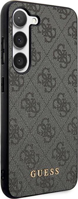Productafbeelding Guess Hoesje voor S24+ S926 GUHCS24MG4GFGR hardcase 4G Metaal Goud Logo zwart (Samsung Galaxy S24+)