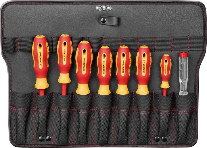 Produktbild Gedore Werkzeugkoffer Elektriker-R21652089 88-tlg. RED (88 Teile)