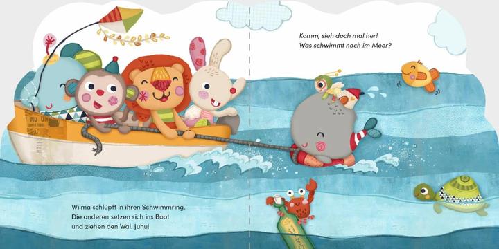 Produktbild Bababoo and friends - Wilma Wal will immer baden (Deutsch, Katja Richert, Eliana Martínez Tomalino, 2022)