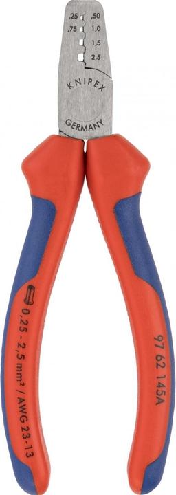 Actual product image Knipex Crimping Pliers for wire ferrules (145 mm)