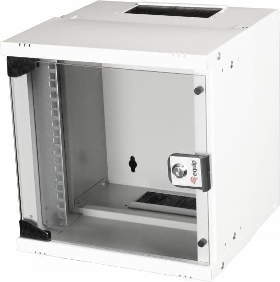 Actual product image equip Server cabinet 10" 09U 300mmx300mm, RAL9005 black (shipping) (9 RU, 10 inch rack)