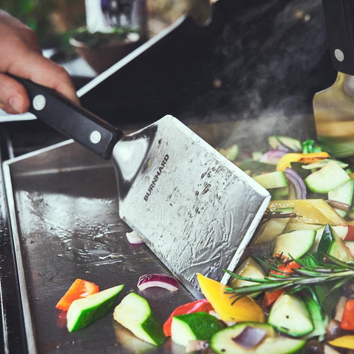 Actual product image Burnhard Grill spatula and grill scraper set