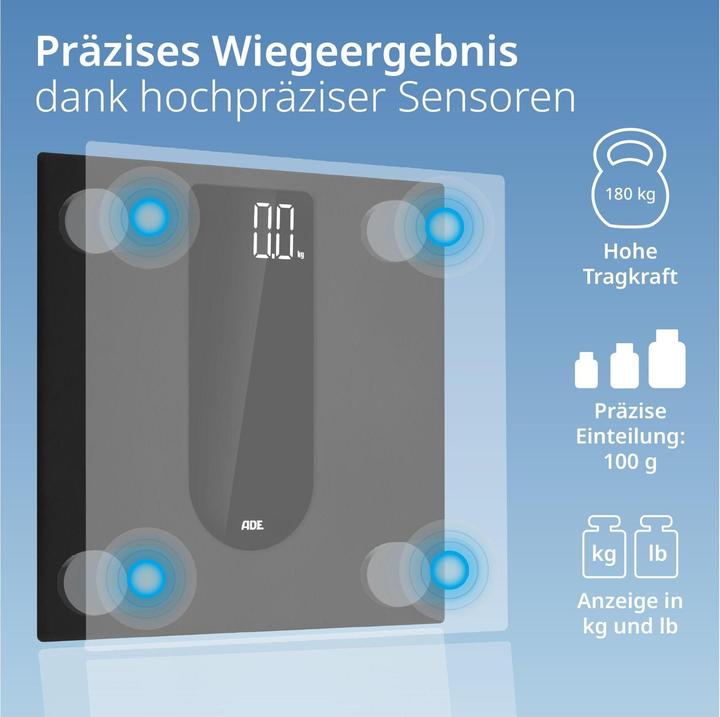 Produktbild ADE Körperwaage (250 kg)