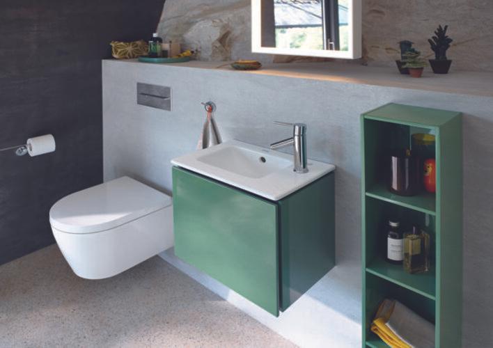 Produktbild Duravit WWC ME by Starck COMPACT RIMLESS tief, 370x480mm weiss