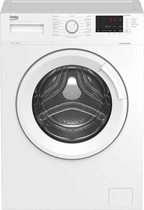 Actual product image Beko WUXS61032WI-IT front loading washing machine 6 kg 1000 rpm White (6 kg, Left)