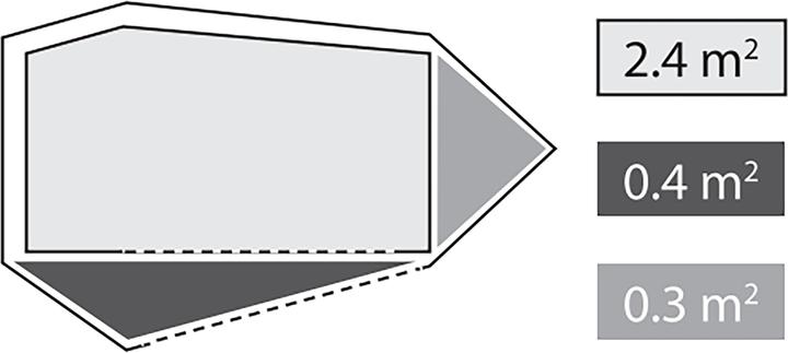Produktbild Robens Challenger 2 Exp (Kuppelzelt, 2.40 kg, 2 Personen)