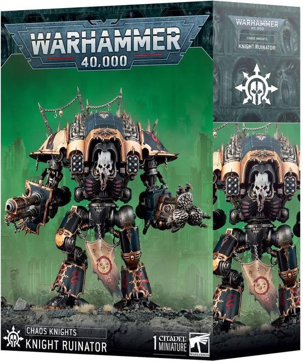 Image du produit Games Workshop Warhammer 40k - Chaos Knights Chevalier Ruineur (Matières plastiques)