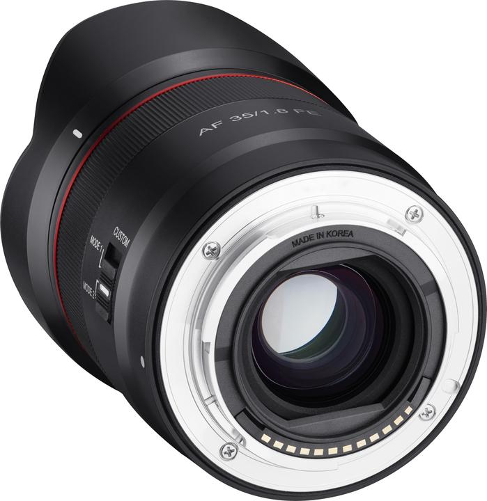 Actual product image Samyang AF 35mm f/1.8 FE (Sony E, full size)