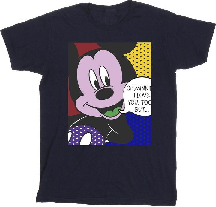 Disney Mickey Mouse Oh Minnie Pop Art TShirt (XL)