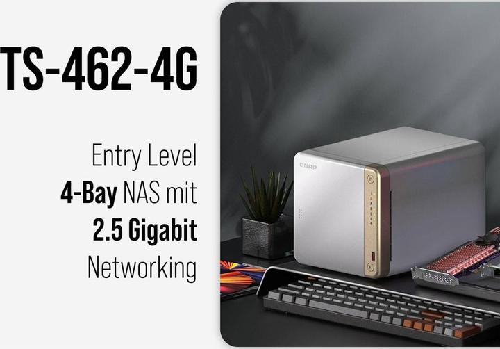 Actual product image QNAP NAS TS-462-4G (4 Bay) (0 TB)