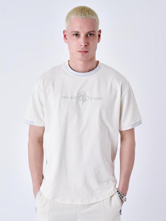 Actual product image Project X Paris T-shirt with contrasting logo band (M)