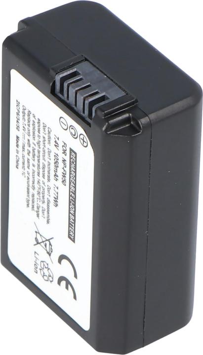 Image du produit AccuCell Batterie compatible avec Sony NP-FW50 Batterie NEX-3, Sony NEX-5, Alpha 55 (Batterie de l'appareil photo)