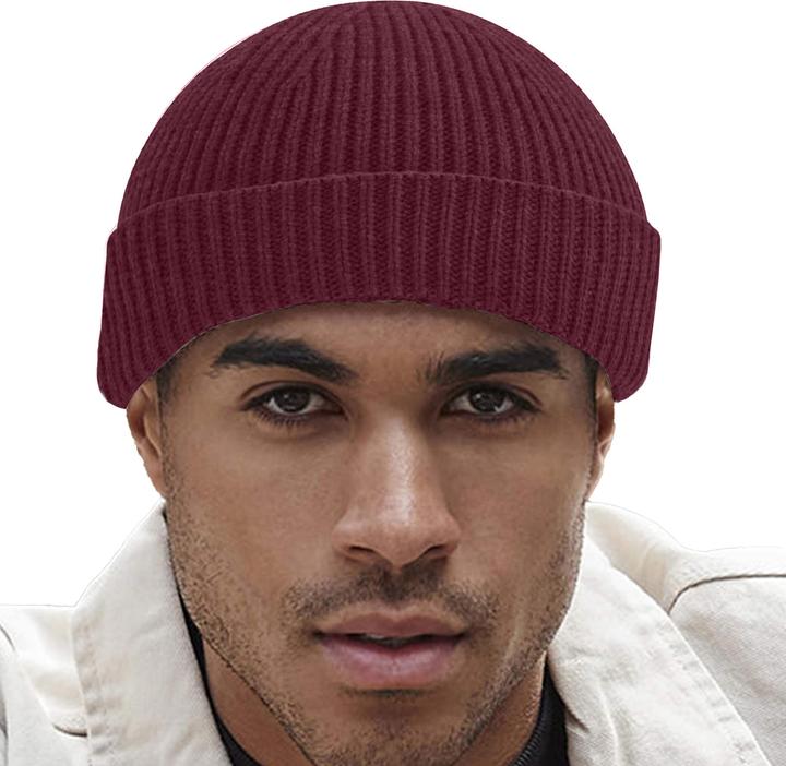 Image du produit Beechfield Bonnet en tricot côtelé Engineer (Taille unique)