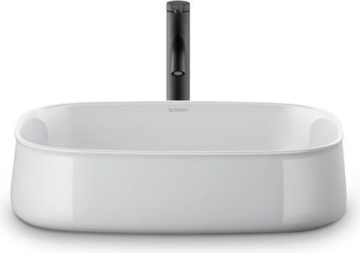 Actual product image Duravit Single lever basin mixer C.1 L with pop-up waste black matt