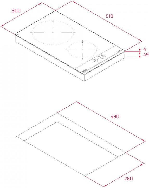 Image du produit Teka IBC 3200 TTC hotte à induction
