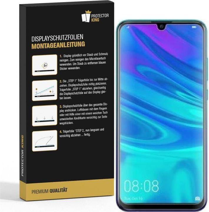 Produktbild Protectorking 6x Panzerfolie Anti-Shock matt entspiegelt (6 Stück, Huawei P Smart+ (2019))