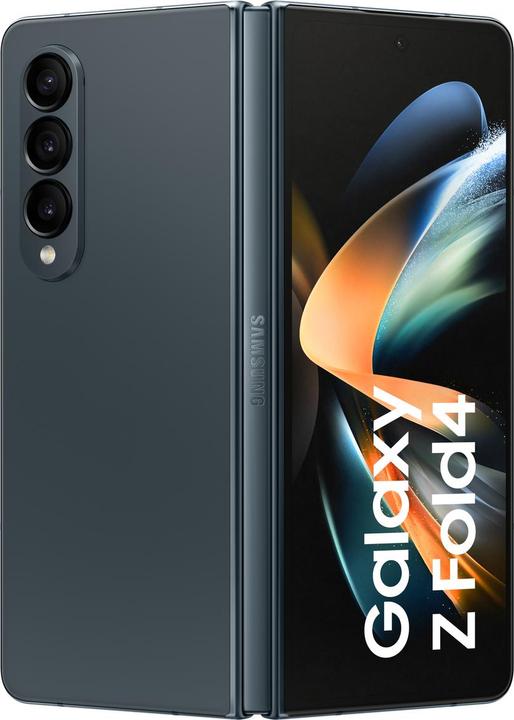 Samsung Galaxy Z Fold4 EU (512 Go, Gris vert, 7.60", SIM + eSIM, 50 Mpx, 5G)