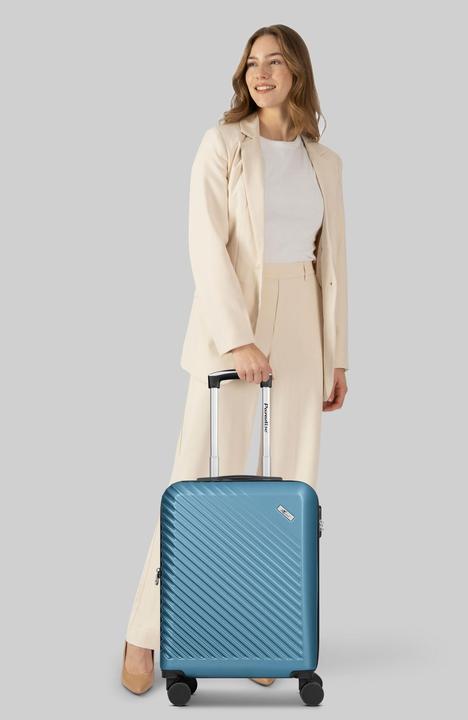 Immagine prodotto Check.In Paradise 2.0 4 Rollen Kabinentrolley S 58 cm mit Dehnfalte (470 l, Bagaglio a mano (fino a 50 litri))