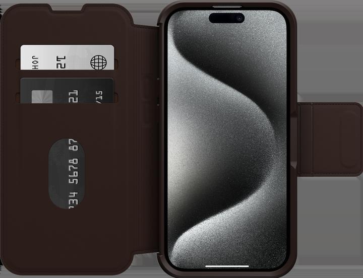 Produktbild OtterBox Strada Folio mit MagSafe (Apple iPhone 15 Pro)