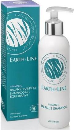 Actual product image Earth-Line Vitamin E Balance Shampoo 200ml (256 ml, Liquid shampoo)