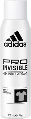 Actual product image adidas Pro Invisible Woman - deodorant spray - 150 ml (Spray, 150 ml)
